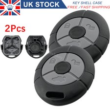 2X Remote Key Fob Case Shell Replacement For Rover MG TF ZR ZS 25 45 Streetwise
