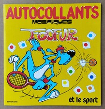 ---  FOOFUR ET LE SPORT. ALBUM AUTOCOLLANTS MOSAÏQUES ---  1988. NEUF!
