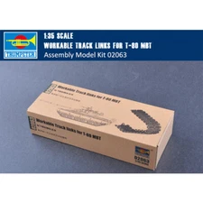 Trumpeter 02063 1/35 Workable Track Links for Russian T-80 MBT Model Accessories