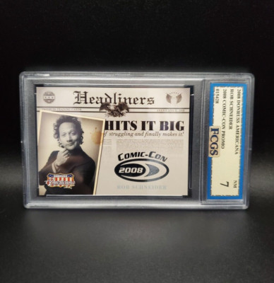 Rob Schneider 2008 Comic-Con Donruss Americana Promo - Graded 7 [FCGS] NM