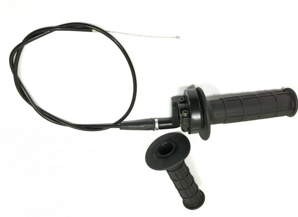 Cable de fundición y acelerador de manillar giratorio para Honda CT70 Trail 1969-1974 (7/8") Foto 2 de 3