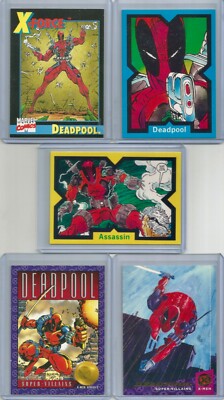 1991 Impel Comic Images Skybox DEADPOOL cards!! ROOKIEs & more set ...
