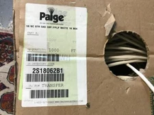 Paige 18/6 Stranded Shielded Plenum Cable 25' Length(s) 18AWG  6 Wires   White