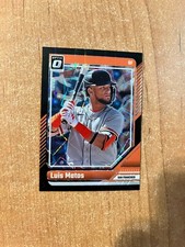 2024 Donruss Baseball - Luis Matos - #77 Black Velocity Optic Prizm 02/39
