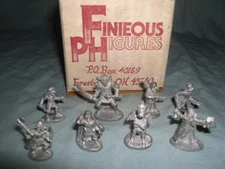 VINTAGE 1982 TSR - FINIEOUS PHIGURES (RARE FINIEOUS FINGERS MINI BOX SET & NM+!)