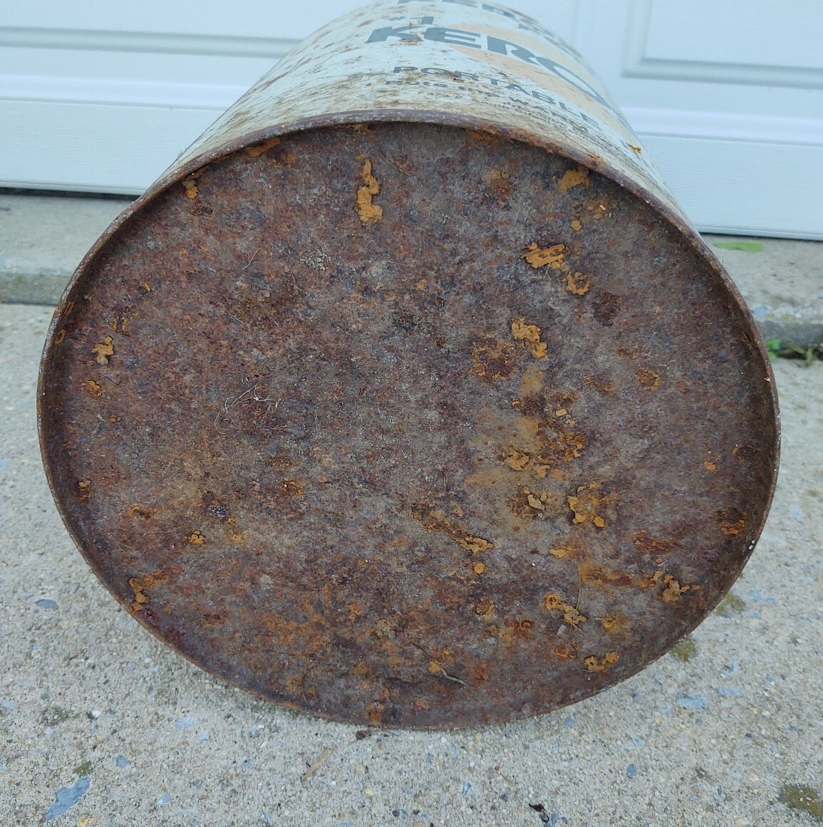 Vintage KERO-SUN Kerosene Metal 5 Gallon Can Man Cave Garage | eBay