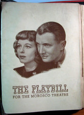 Playbills Théâtre Morosco "La voix de la tortue" 22 octobre 1944 48 pages L689