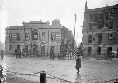 Easter Rising Head Office Of Itgwu Destroyed 1916 Old Ireland Photo