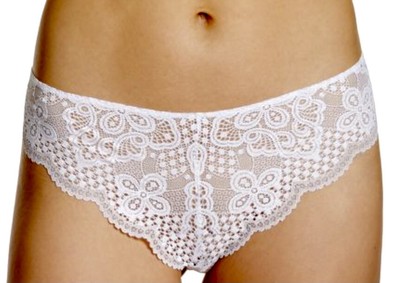 MAIDENFORM Raspberry Icing Gloss Floral Lace Thong Panty NEW Womens Sz M 6  L 7