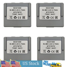 4PCS 2750mAh 68301000 Remote Control Ni-MH Battery For Hetronic 68300900 3.6V