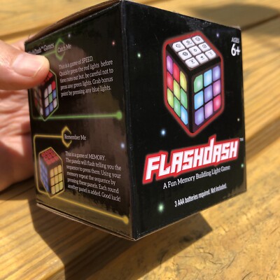 Winning Fingers Flashing Cube Electronic Memory & Brain Game | 4-in-1 ...