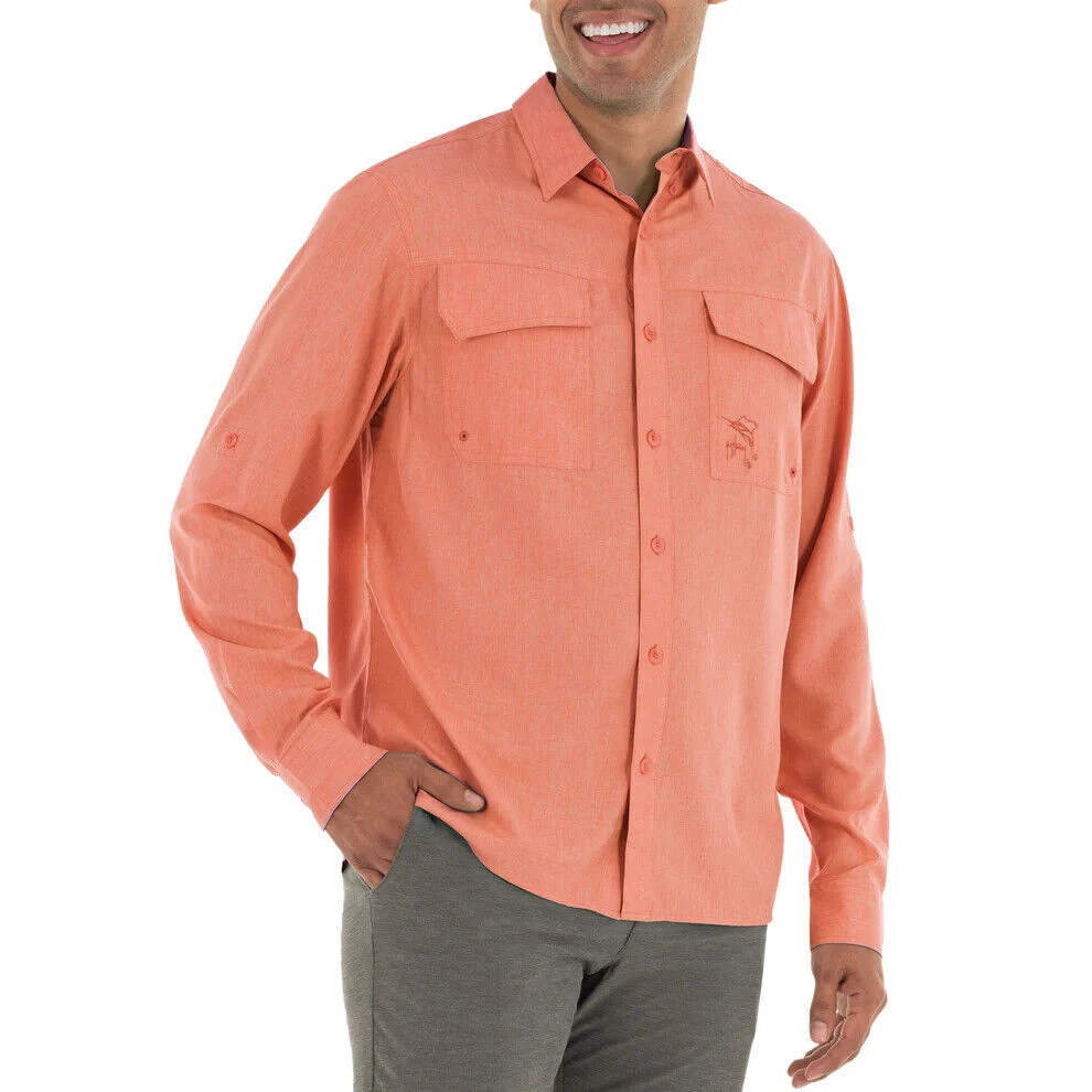 Guy Harvey Men's Long Sleeve Button Down Ventilated Fishing Shirt G11
Opens in a new window or tab