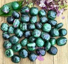 Wholesale Lot 2 Lbs Natural Ruby Zoisite Tumble Healing Energy