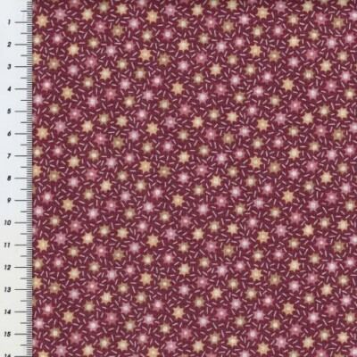 Baumwollstoff Patchwork Stoff Quiltstoff EQP Forever Bordeauxrot