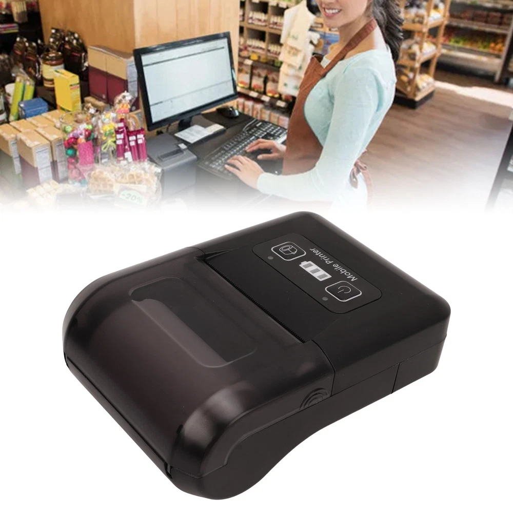 Inkless Wireless Thermal Label Printer for Home Office 100-240V Desktop Label Maker Inkless Wireless Thermal Label Printer for Home Office 100-240V Desktop Label Maker