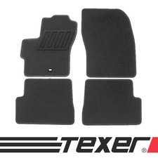 Fussmatten für Mazda 3 I 1 BK Bj. 2003-2009 Graphit / Anthrazit Textil Fußmatten