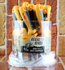 Smiths 51211 Regal River Hook and Knife Sharpener Lot Of 11
