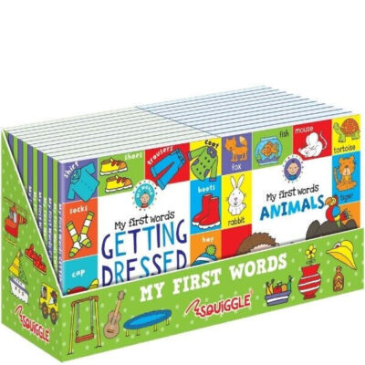 1 X My First Board Books, 4 asstd 15x15cm