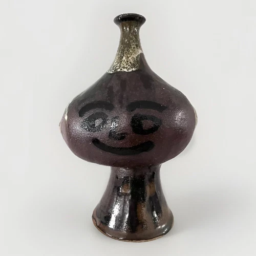 VTG Mid-Century Scandinavian Style Hand Thrown Studio Pottery Signed Sculpture