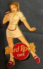 Hard Rock Cafe Online Exclusive - Singing Waitress HRC Logo Pin - LE /500