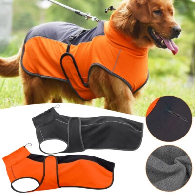 MARKENLOS Hundejacke Hund wasserdicht Fleece gefüttert Regenjacke Winterjacke Weste S~2XL*