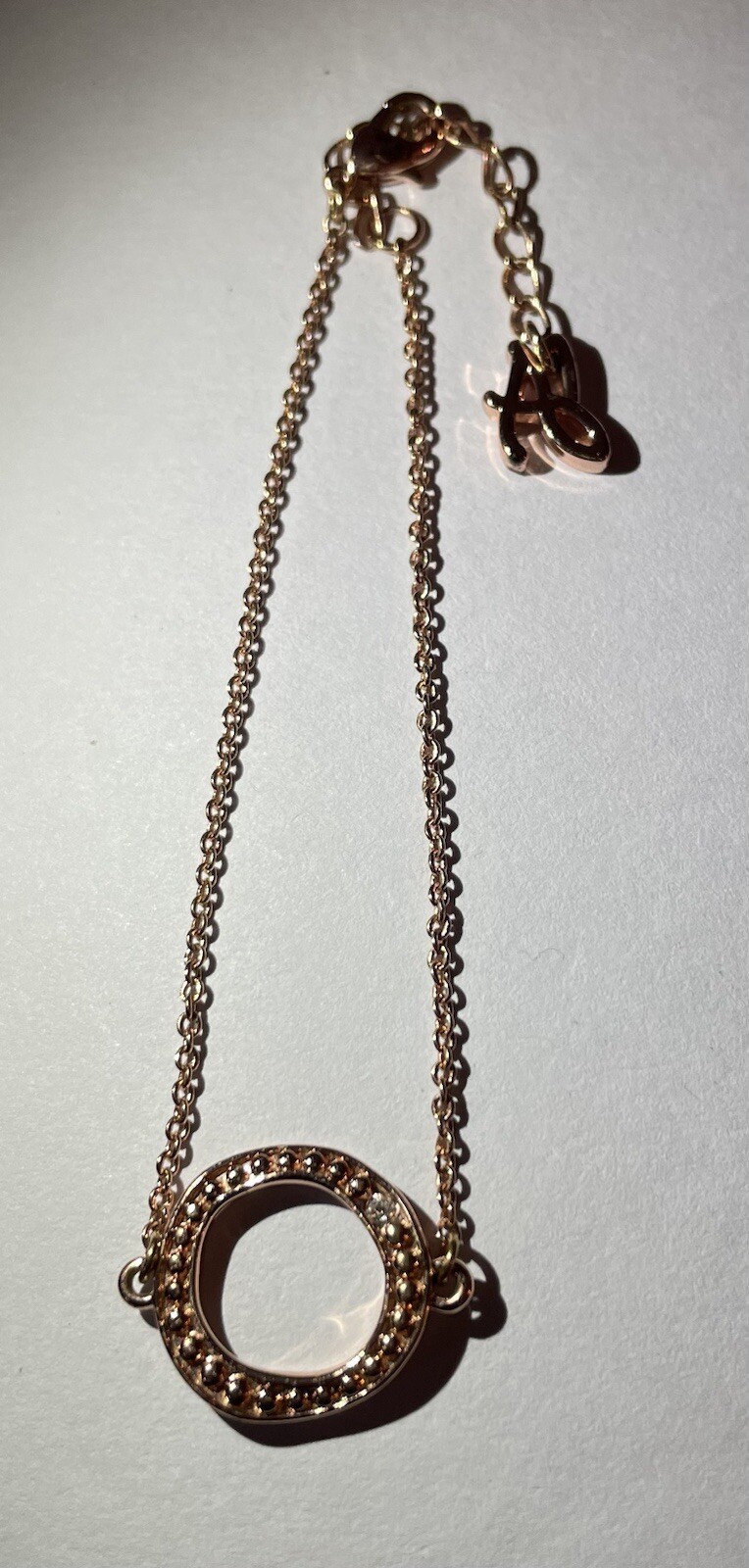 ADORE Bracelet in Rose Gold Plating and a Swarovski Crystal | eBay