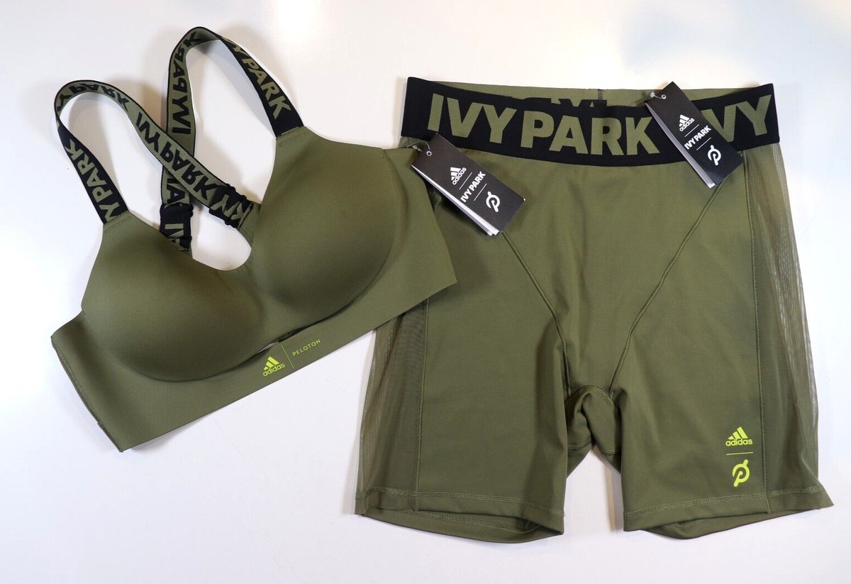 ADIDAS ORIGINALS X IVY PARK PELOTON CYCLING SHORTS BRA HG0574 WOMEN XS S M L