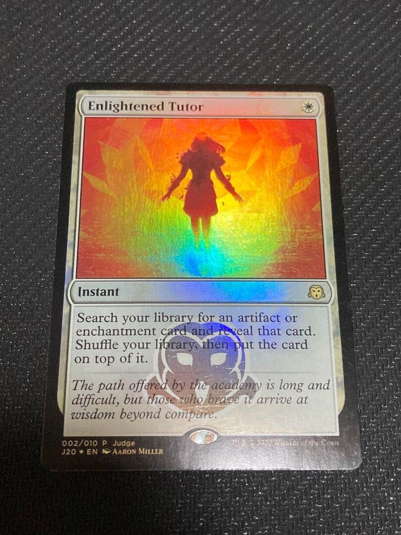 MTG フォイル版「Enlightened Tutor 悟りの教示者」第6版 英語