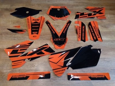 KTM SX85 SX 85  DECALS GRAPHCS STICKER KIT  2006 2008 2010 2012