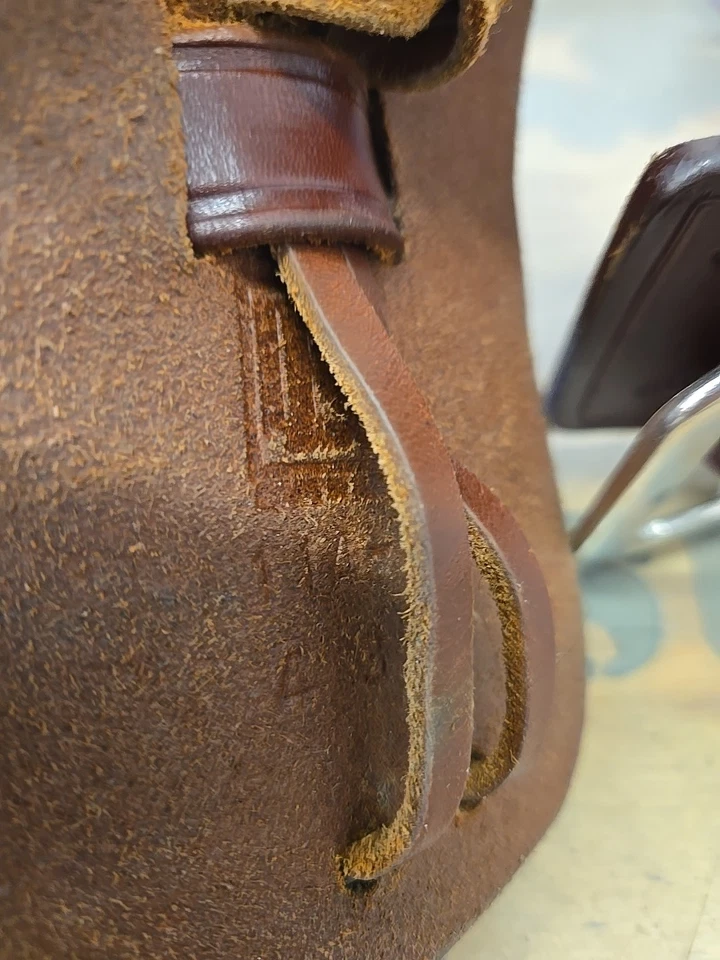 Triple K 114-15 Cheyenne Western Holster 7 1/2" RH NRA Leather Belt - Image 3 of 4