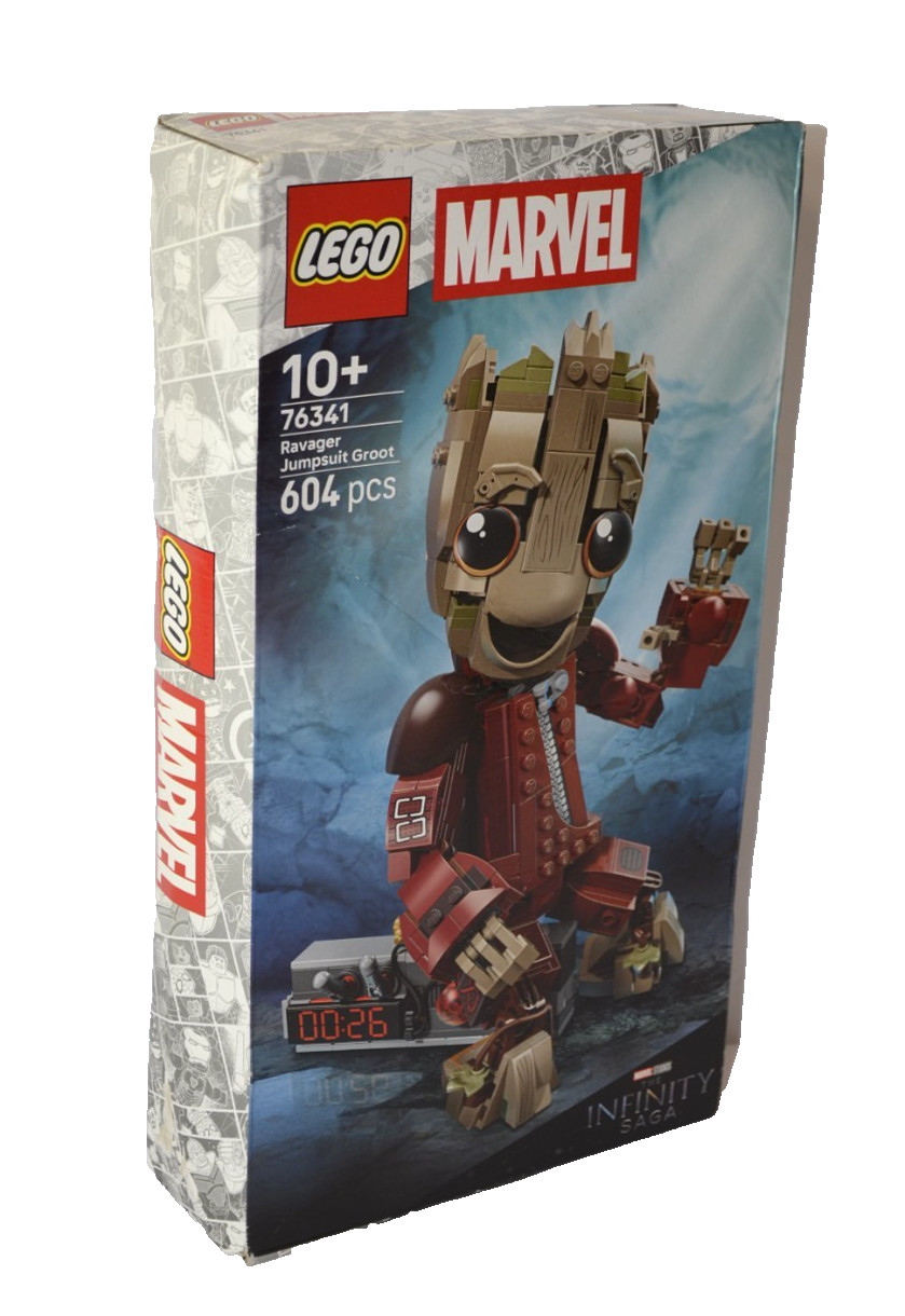 LEGO Super Heroes 76341 Groot im Ravager-Outfit Bausatz Mehrfarbig Neu &Rechnung
