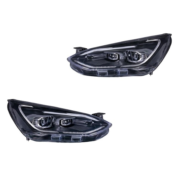Hauptscheinwerfer-Set Links Rechts 12 V LED Hella FüR U.A. Ford Focus-image