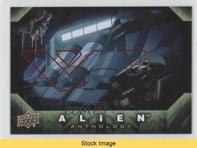 2016 Upper Deck Alien Anthology Red W-Y Foil Alien Egg #51 READ 1md