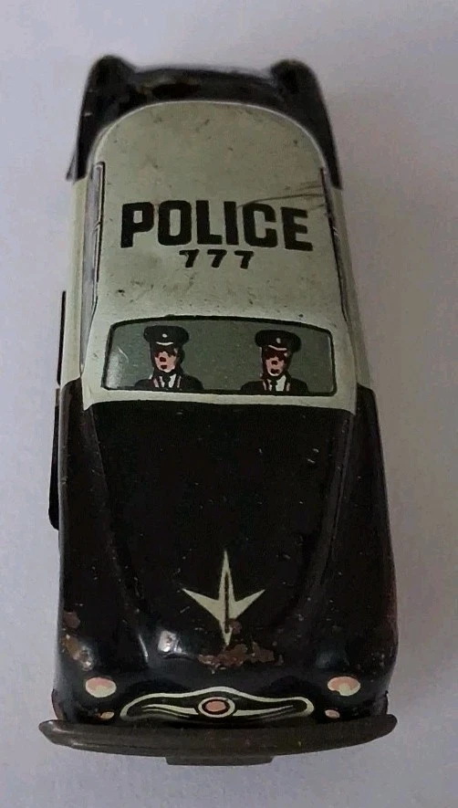 AUTO POLIZIA IN LATTA MARCHESINI ANNI '50 - Immagine 4 di 4