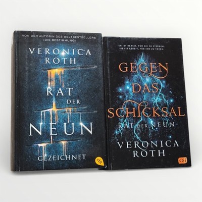 Veronica Roth Rat der Neun Band 1-2 Komplett Set Fantasy Jugendbuch cbt cbj