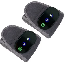 2x Cordeless Vibration Wrist Brace Infrared Compress Therapy Hand Massage Hot