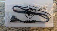 New!  MSI Gaming 3-pin  RGB cable K10-3003104-V03