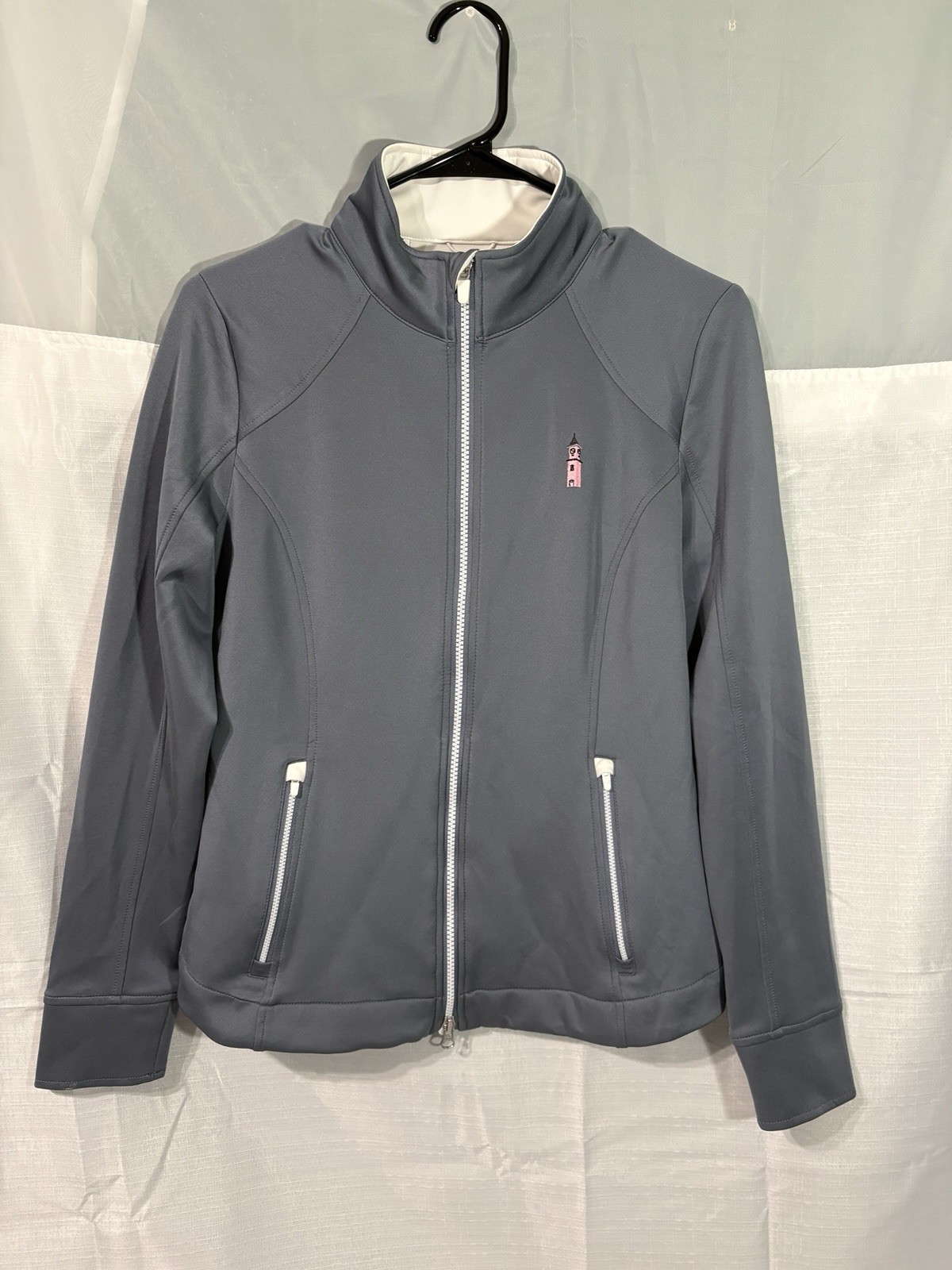 Zero Restriction Jacket Womens Medium Gray Full Z… - image 1