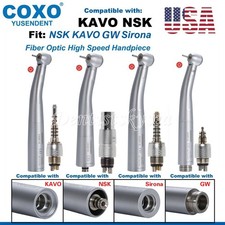 COXO High Speed Handpiece Fiber Optic For KAVO MULTIflex Coupler 6 Hole Dental
