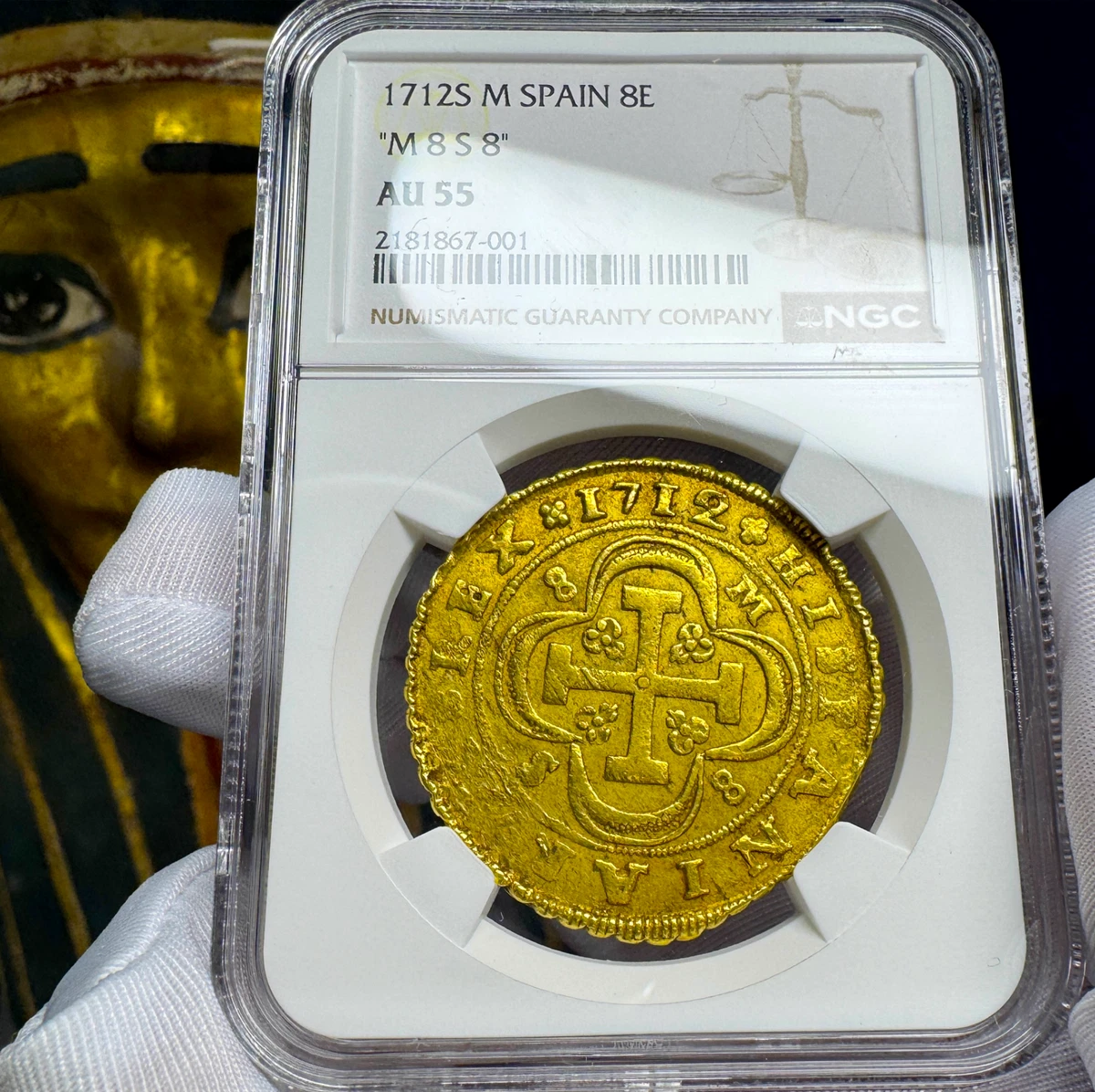 Gold NGC Grade AU 55 Spanish Coins for sale | eBay