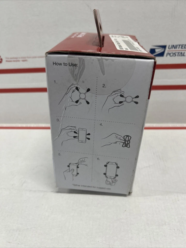 RAM Mount Low Profile Tough-Claw Mount with Small X-Grip Cradle RAM-HOL-UN7-400U - Image 2 of 4