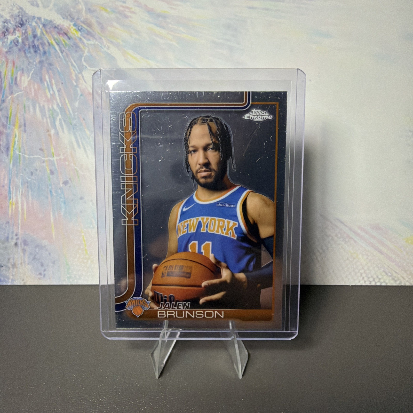 2025-26 Topps Chrome Basketball Jalen Brunson SSP Image Variation
