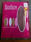 NIP Vintage Fanfare Micro-Mesh One Size Fits All Stockings Grey Mist