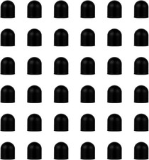 36Pcs Rubber Tips for Stylus Pens, 0.24inch 6mm Replacement Nibs for Touch Scr