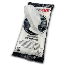 COCKPIT PFLEGETÜCHER REINIGUNGSTÜCHER INNENRAUM PFLEGE FEUCHTTÜCHER 25STk MATT