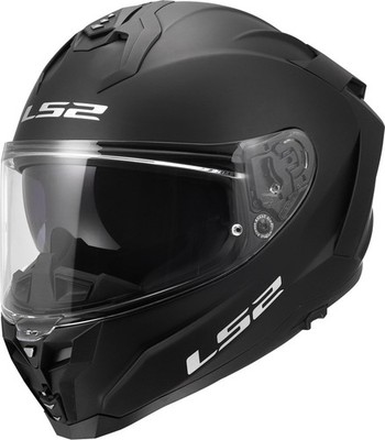 LS2 FF817 Challenger II SOLID Schwarz matt Integralhelm XXL