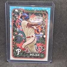 2024 Topps Holiday - Johan Rojas #H180 (RC)