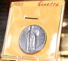 1930 STANDING LIBERTY QUARTER LUSTROUS AU/BU High Grade CONDITION Key Date Coin