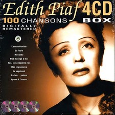 CD Edith Piaf - 100 Chansons