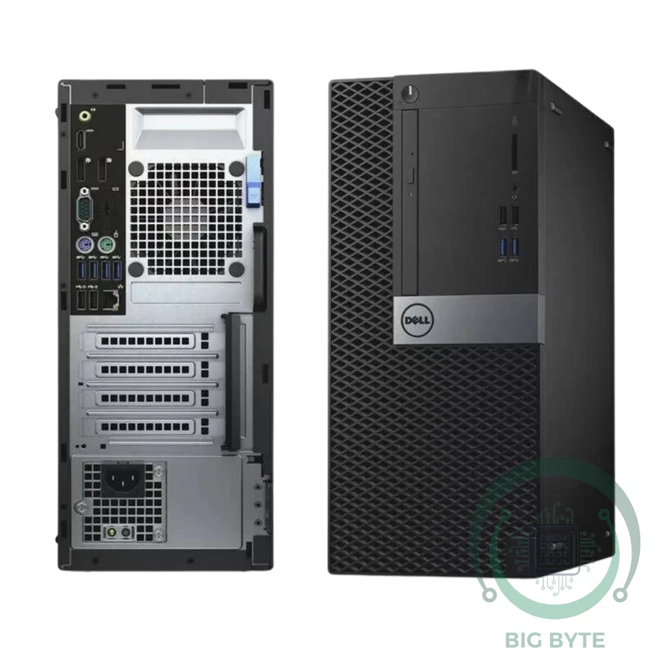 Dell Desktop Tower Computer PC i5, up to 32GB RAM 1TB SSD, Windows 11 or 10 WIFI - Image 3 of 4